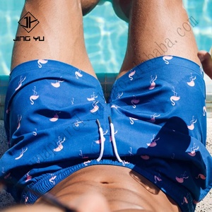 Custom Made Design Your Own Logo Sublimated Printed Waterproof Boardshorts 4-way Stretch Sustainable Materials <b>Swim</b> <b>Trunk</b> - Product Image 5