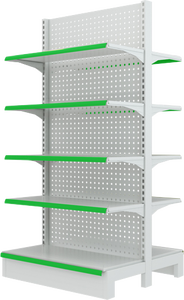 किराने की वस्तुओं के रेज़स ने सुपरमार्केट अलमारियों के लिए सुविधा स्टोर उपकरण एस्ट्रोनॉल गोंडोला का उपयोग किया - Product Image 3