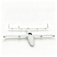 Coque de fuselage d'avion à voilure fixe et d'hélicoptère en PRV (Plastique Renforcé de Fibres) léger et haute résistance, fabriquée sur mesure par un fabricant OEM