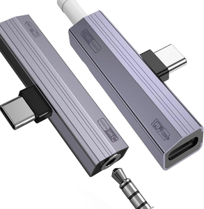 Adaptador USB Tipo C a 3.5mm Aux, Cable de Audio Tipo C a Conector <span class=keywords><strong>3.5</strong></span>, Convertidor de Cable para Auriculares - Product Image 2