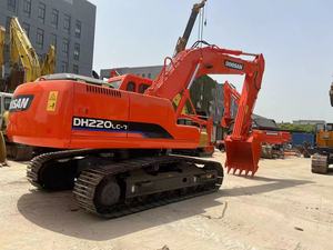 Excavatrice sur pneus DOOSAN DH220LC-7 avec garantie d'un an, moteur à couple élevé, boîte de vitesses, PLC et roulement - Product Image 6