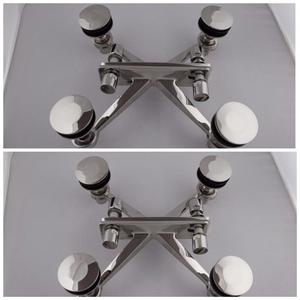 Rèm tường phụ kiện kính không khung rèm tường thép không gỉ 304 316 lớp t k <span class=keywords><strong>Glass</strong></span> Spider hệ thống - Product Image 5