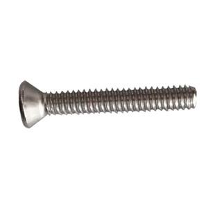 Tornillo de Cabeza Plana Cruzada de Acero Inoxidable, Totalmente Roscado, Clase 8.8, para Aplicaciones en Metal, Estándar DIN - Product Image 4