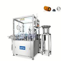 Machine automatique de remplissage et de bouchage de flacons, facile à utiliser