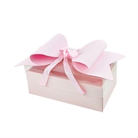 Boîtes cadeaux élégantes faites à la main, écologiques et luxueuses pour la Saint-Valentin, emballage de gâteau aux roses, ruban, boîte transparente en PVC, logo personnalisé