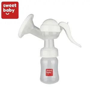 母乳哺乳泵手动硅胶母乳喂养泵柔性强力抽吸装置