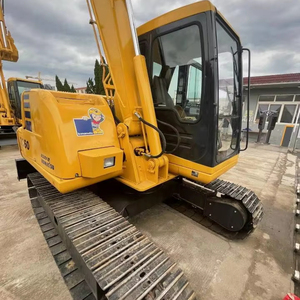 Mini-excavatrice d'occasion KOMATSU PC60 PC70, 6 tonnes, 7 tonnes, hydraulique, sur chenilles, d'origine japonaise, bon état, faible nombre d'heures, prix avantageux, en vente - Product Image 1