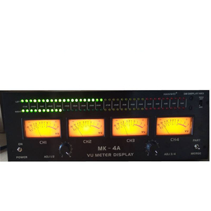 Amplificador de Audio Estéreo Prefabricado con Medidor <span class=keywords><strong>VU</strong></span>, Indicador de Nivel de Señal, Indicador de Sonido en dB - Product Image 1