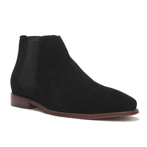 <span class=keywords><strong>Bottines</strong></span> pour homme, chaussures à multi hauteur, en cuir véritable, tendance, rehausseur de cheville, style <span class=keywords><strong>Chelsea</strong></span>, vente en gros, - Product Image 2
