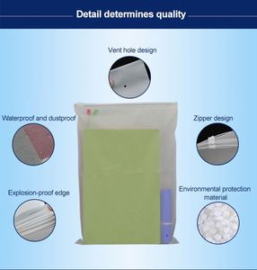 ถุงซิปล็อคสำหรับห่อเสื้อผ้าถุงพลาสติกแบบกำหนดเองได้ - Product Image 2
