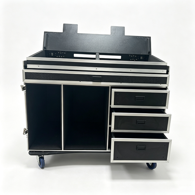 Economical OEM/ODM Aluminum Flight Case Plywood Wooden MA2 Flight Case Tool Case For MA Controller Without Hydraulic