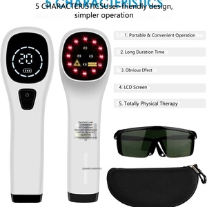 Dispositivo de Terapia Láser Frío de 808nm, Instrumento de Fisioterapia para Alivio del Dolor Infrarrojo, Masajeador de Luz Roja para Uso Doméstico y en Mascotas - Product Image 4