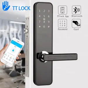 Factory oem smart lock TT App remote electronic lock code keypad lock for Airbnb /Apartment networked monitor