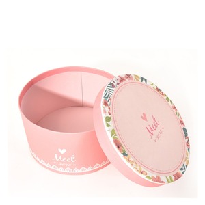 High Quality Custom Marble Colorful Round Paper Roses <b>Flower</b> Packaging Gift <b>Box</b> - Product Image 2