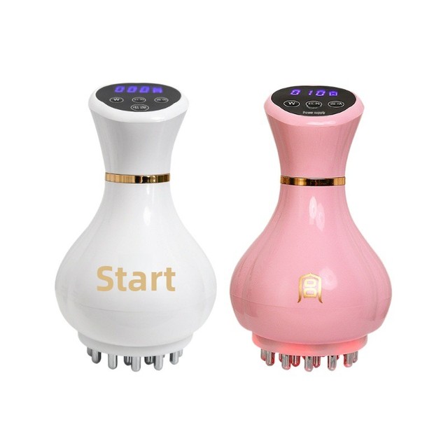 Body Shaping Machine USB Powered Electric Heating Meridian Brush Guasha Massage Device Lymphatic Drainage Massager Anti-fat