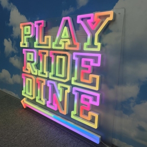 Chất Lượng Cao Tùy Chỉnh Led Neon Thư Khuyến Mãi Led Neon Dấu Hiệu Tùy Chỉnh Hình Dạng Mềm 10Mm Mini Quảng Cáo Neon Ánh Sáng Cho Thư - Product Image 3