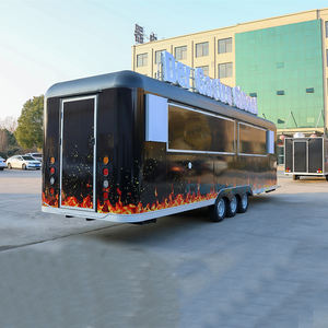 चम्‍प मोबाइल कॉफी ट्रक ट्रेलर पूरी तरह से ग्राइंडर ब्रीवर कॉम्पैक्ट कॉफी बार डिजाइन से सुसज्जित - Product Image 5