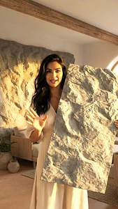 Tuiles antiques d'intérieur modernes en polyuréthane tailles 1200*600mm Panneaux muraux 3D en fausse pierre Pierre artificielle individuellement - Product Image 6