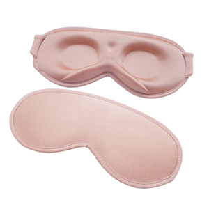 All'ingrosso regolabile da viaggio Private Label personalizzato Blackout lusso 3D <span class=keywords><strong>Memory</strong></span> <span class=keywords><strong>Foam</strong></span> maglia elastica 100% cotone Anti-Puffiness Eye - Product Image 6