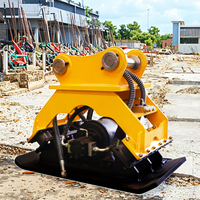 Compacteur hydraulique pour excavatrice Eastmatch, plaque vibrante, haute qualité, prix d'usine