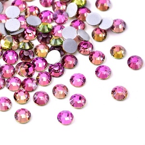 คริสตัลโรสโกลด์ไลน์แบบแบน ไม่ต้องใช้ความร้อน สำหรับตกแต่ง DIY ขายดี - Product Image 2