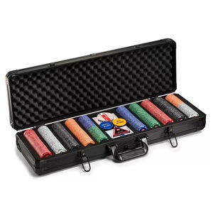 Jetons de poker en céramique de haute qualité, durables, collection européenne, 10g, avec logo personnalisé, design Monte Carlo, utilisation universelle - Product Image 2