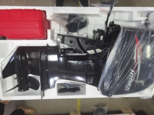 Vente directe usine Hidea* 90 CV Nouveau moteur hors-bord 2 temps à essence pour bateau avec commande par timon refroidie par eau - Product Image 4