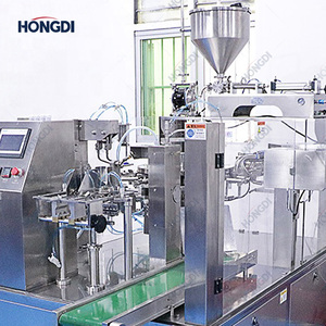 Máquina Envasadora de Líquidos en Bolsas, Equipo Automático de 8 Estaciones para Envasado de Productos Húmedos como Jugos, Salsas y Bebidas en Bolsas de Film - Product Image 6