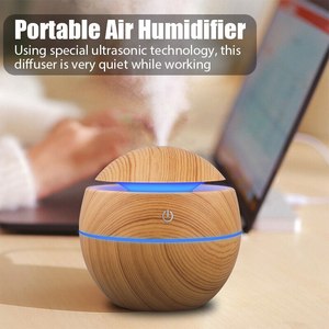 130Ml Mini Air <strong>Diffuser</strong> <strong>Mushroom</strong> Wood Grain Humidifier Perfume <strong>Diffuser</strong> Portable Electric Fragrance Essential Oil Aroma <strong>Diffuser</strong> - Product Image 2