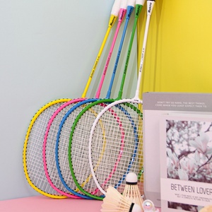 Ensemble <span class=keywords><strong>de</strong></span> raquettes <span class=keywords><strong>de</strong></span> <span class=keywords><strong>badminton</strong></span> simples professionnelles Dikak pour adultes et étudiants Matériau PU Grip Dureté douce - Product Image 3