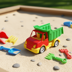 Kids Mini Tipper Truck <b>Toy</b> Plastic Construction Vehicle for Sand Play Outdoor Beach <b>Toy</b> - Product Image 2