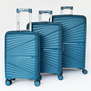 <span class=keywords><strong>Precio</strong></span> de fábrica Juegos de equipaje de plástico PP a la venta Juego de equipaje de 3 piezas <span class=keywords><strong>Maleta</strong></span> de 5 piezas con cerradura TSA para viajar - Product Image 2