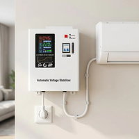 Estabilizador de Voltaje AVR de 15kVA para Montaje en Pared TLK45 para Bomba de Agua, Monofásico, Salida 220V 230V, Amplio Rango de Entrada 45-280V, Alta Eficiencia