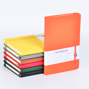 เคส PU นิ่มสีรุ้งขนาดเล็ก A5โน้ตบุ๊ค PU ปรับสายได้ที่เก็บปากกานักเรียน - Product Image 1