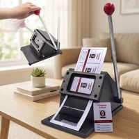Coupe-cartes manuel 86*54mm R3 pour cartes à jouer et cartes de visite, découpeuse de papier