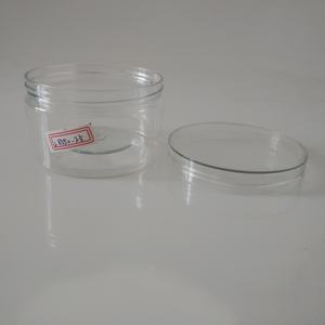 Contenedor de almacenamiento de viaje portátil 30ml 50ml 100mL Frascos de plástico transparente con tapa blanca para loción de cera cosmética - Product Image 6