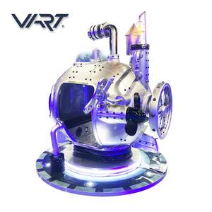 Maquette de réalité virtuelle 9D, appareil pour jeux, <span class=keywords><strong>sous</strong></span>-marine, simulateur de tir VR pour enfants, en vente - Product Image 3