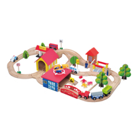 Jouet de train en bois éducatif de haute qualité pour enfants