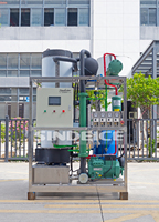 Machine à glaçons tubulaires en acier inoxydable certifiée CE SINDEICE 3 tonnes/jour pour bateau de pêche et refroidissement des boissons