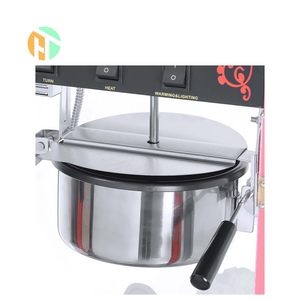 סיטונאי מחיר קולנוע גדול חשמלי אוטומטי פופקורן יצרנית עם גלגלים, תעשייתי מסחרי פופקורן עם עגלה - Product Image 5