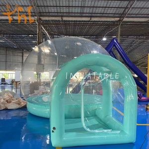 Nhà mái vòm bong bóng trong suốt khổng lồ giảm giá, kèm máy thổi khí, có thể chứa bóng bay bên trong, mẫu nhà bật nhảy - Product Image 6