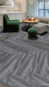 Dalles de <span class=keywords><strong>moquette</strong></span> 25 x 100 cm, couleur gris, dalles de <span class=keywords><strong>moquette</strong></span> commerciales pour bureaux - Product Image 4