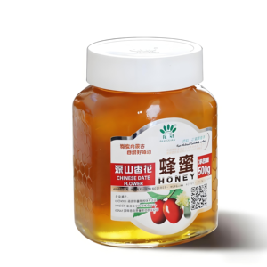 Miel de fleurs de jujube premium provenant de montagnes vierges, riche en nutriments, couleur ambrée profonde et arôme sucré - Product Image 1