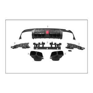 Difusor Trasero Estilo Barbus para Mercedes-Benz GLE/<span class=keywords><strong>GLS</strong></span>, Venta Directa de Fábrica - Product Image 2