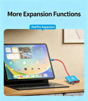 3-in-1 Type-C to HDTV 4K 60HZ USB3.0 OTG PD Charging USB C Docking Station for Switch OLED Dock Phone Tablet Laptop Type C HUB