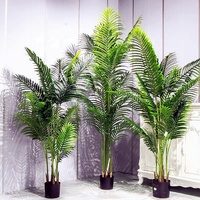 Arbre et Plantes Artificiels pour la Décoration Intérieure, Bonsaï en Plastique, Pots de Plantes pour Aménagement Paysager, Faux Palmiers Modernes d'Intérieur