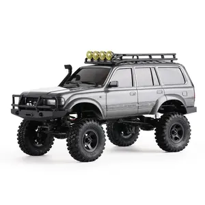 FMS 1:18 Scale FCX18 LC80 Gray Toyoto Land Cruiser 80 RTR Off Road Remote Control RC Car Hobby Toy