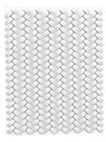 Panneaux muraux décoratifs 3D en GRG, revêtement intérieur personnalisé à relief ondulé pour hôtel, bureau, villa, projet