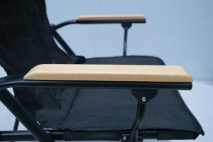 편안한 캠핑 의자 도매 사용자 정의 로고 조정 가능한 편안한 정원 경량 접이식 잔디 의자 낚시 - Product Image 4