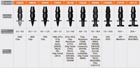 Boquilla de Repuesto Nueva para Samsung SMT, Boquilla Hanwha CN020 para Recoger y Colocar Componentes SMT
